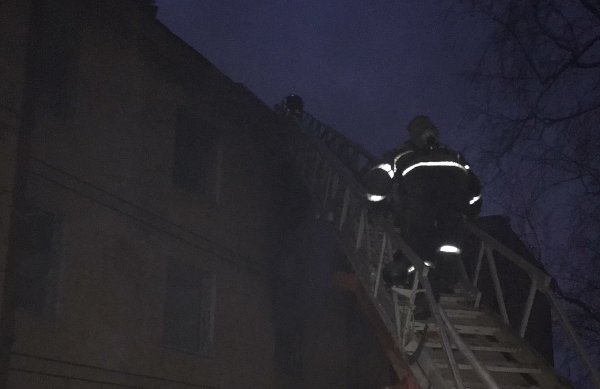 В центре Брянска сгорело здание немецкого гестапо - Брянский ворчун