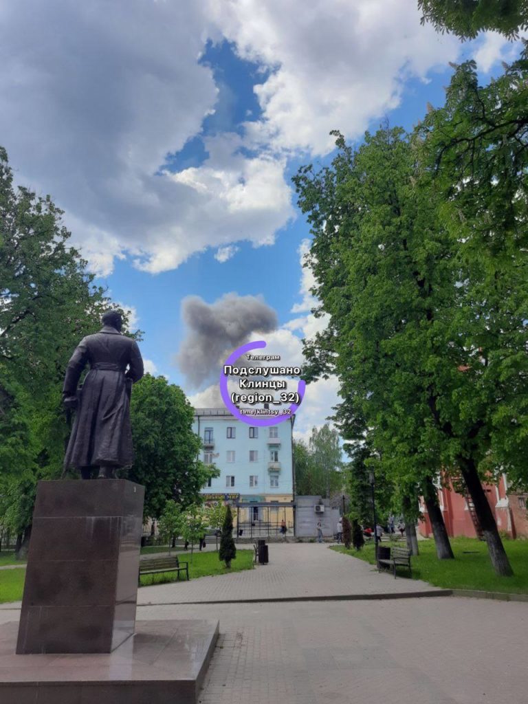 Последствия падения вертолета в Клинцах попали на фото - Брянский ворчун