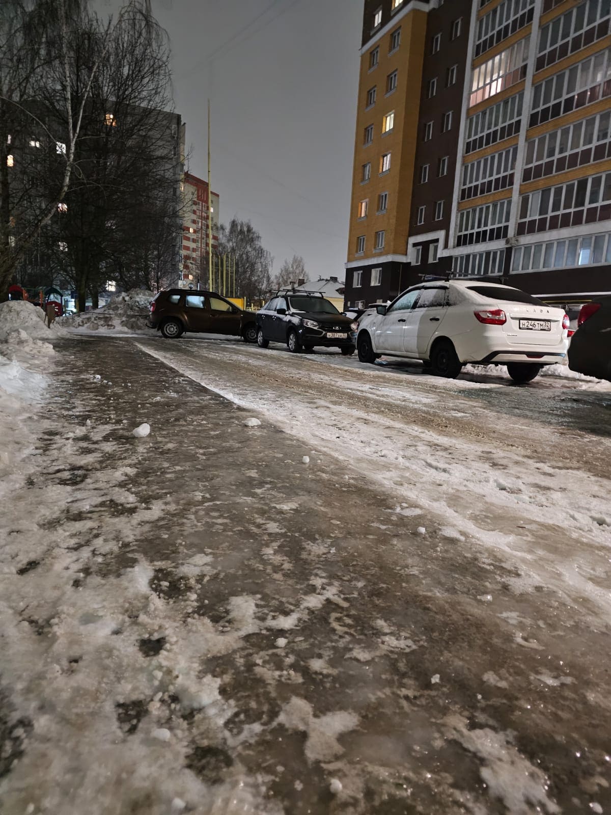 Брянск покрылся коркой льда перед рабочей неделей к ужасу горожан -  Брянский ворчун