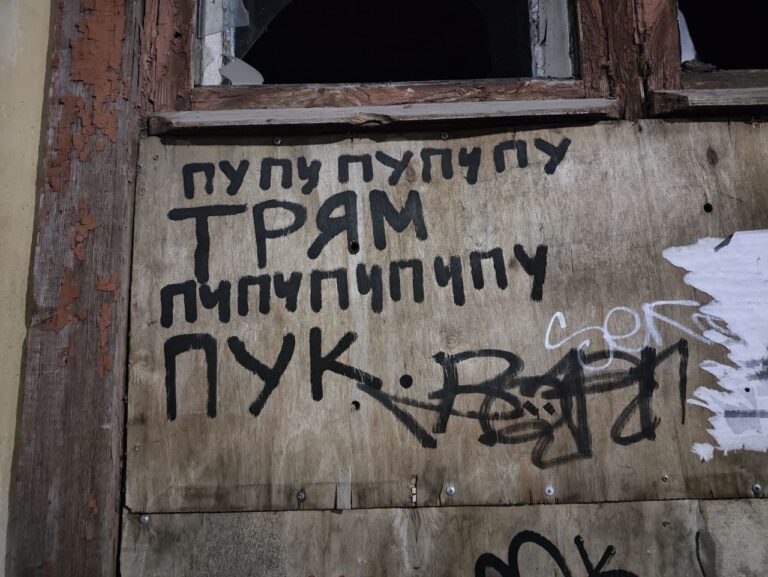 «Пупупу»: в Брянске нашли граффити с претендентом на звание «Слова года – 2025»