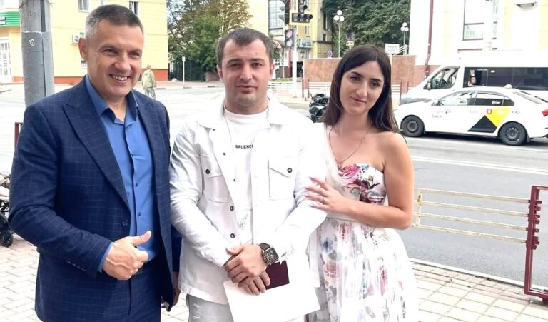 Псковский десантник Омар Абдурахманов выбрал в жёны Катю Кравченко из Брянска